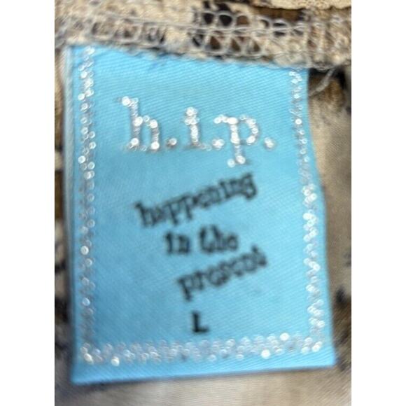 Womens Vintage Y2K Large Cheetah Leopard Print Lace Tank Cami Top HIP Never Worn - Picture 3 of 10